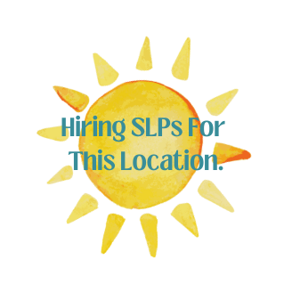 image text: hiring SLPs for this location